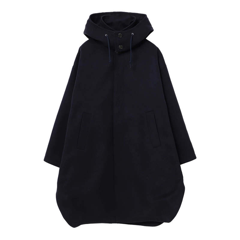 Beams Boy Pemel Dutch Coat - Navy