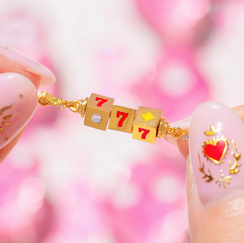Girls Crew Jewelry Hit The Jackpot Bracelet - Gold