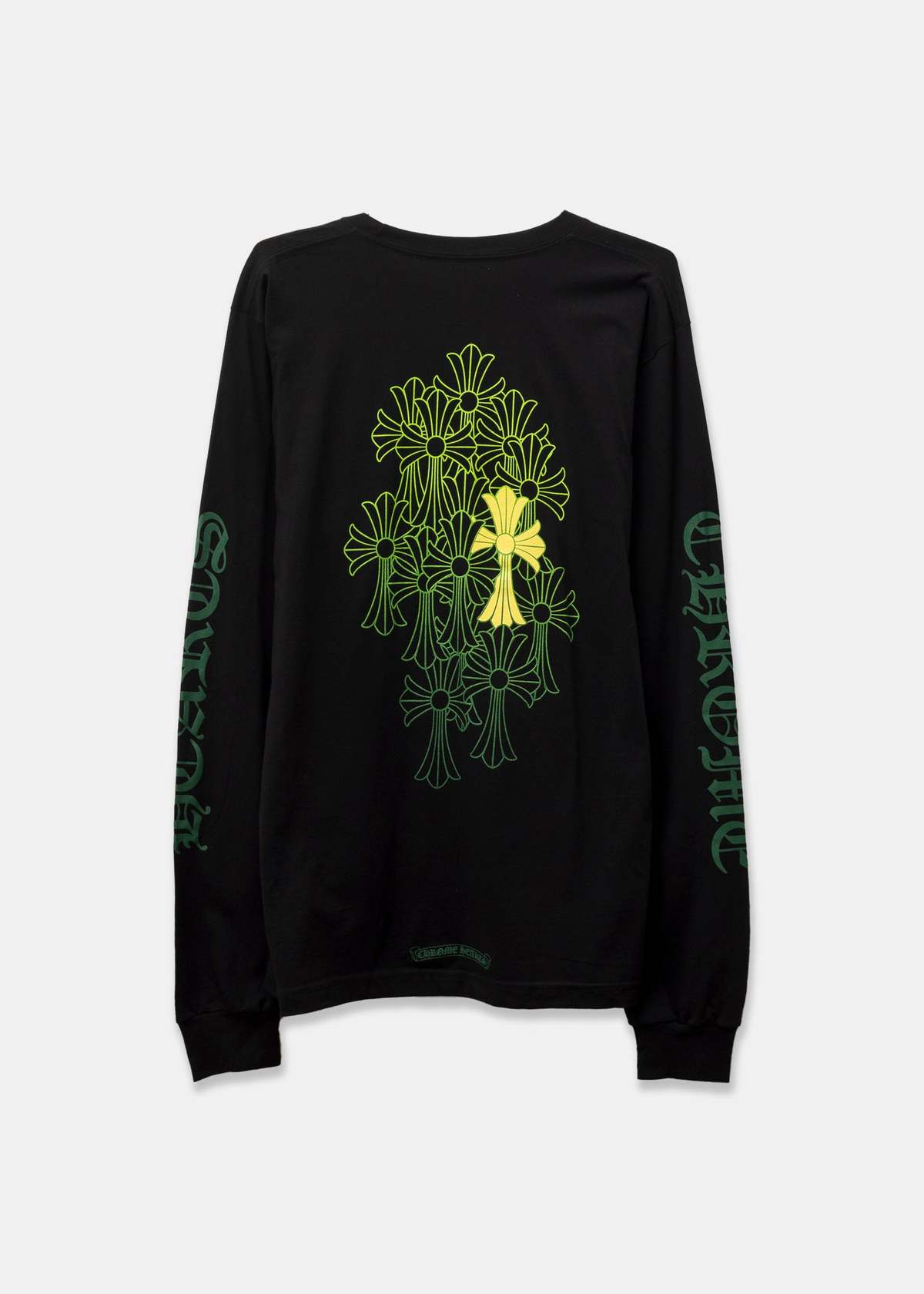 入手困難【CHROME HEARTS】Cemetery Tシャツ Black/Yellow/Green Chrome Hearts | Shirts | Chrome Hearts Cemetery Tshirt