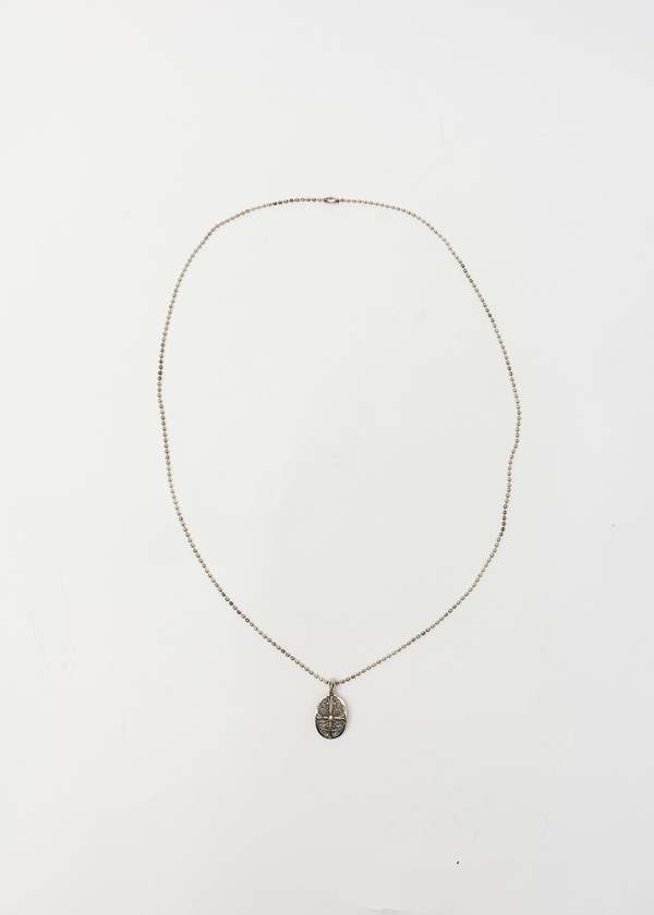 chrome hearts Pendant Silver Classic Oval Pendant - Silver