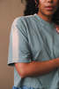 MAISON MARKOSIAN Brushstroke Tee - Sage/Sand - Thumbnail 2