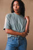 MAISON MARKOSIAN Brushstroke Tee - Sage/Sand - Thumbnail 3