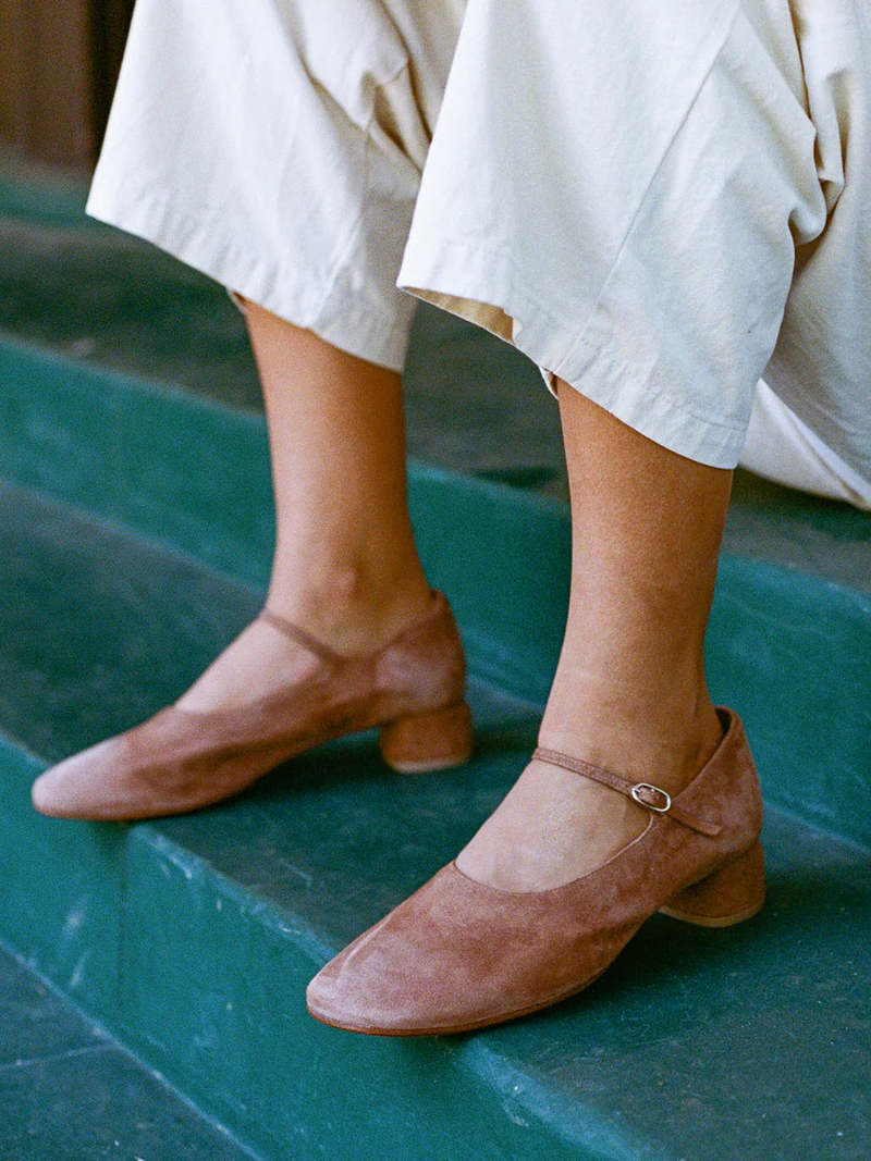LOQ Ema Mary Jane - Clay Suede