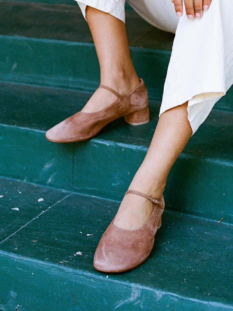 LOQ Ema Mary Jane - Clay Suede