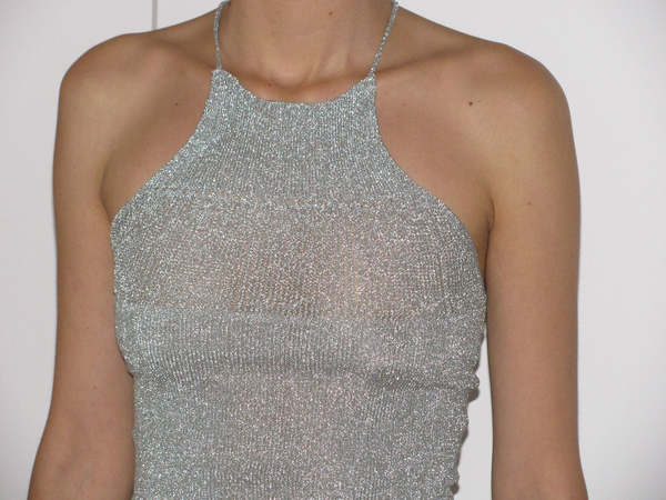 Paloma Wool Conan Top - Silver | Garmentory