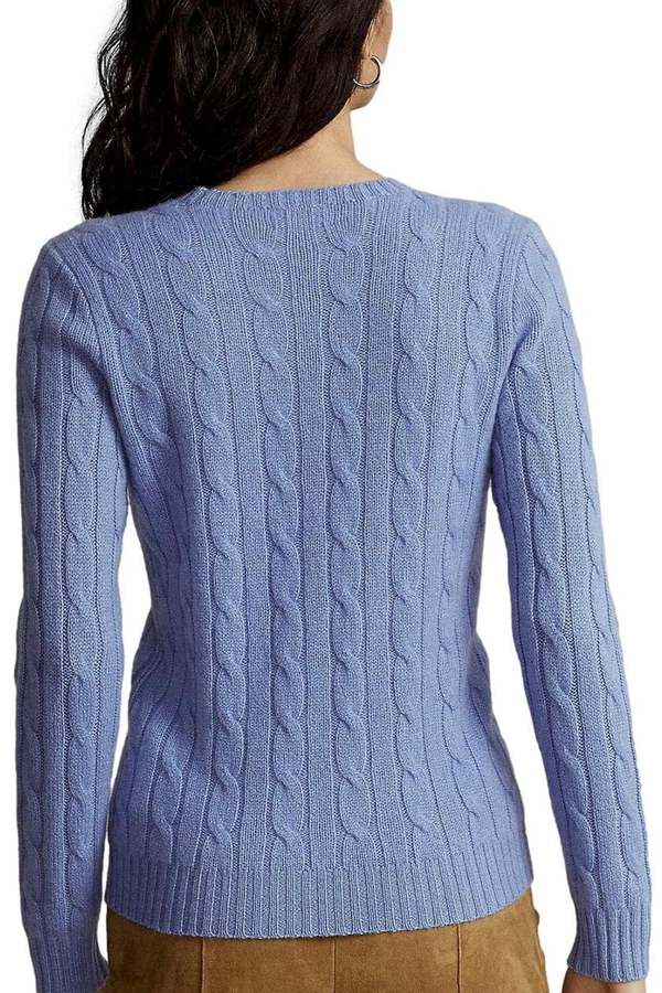 Polo Ralph Lauren Ls Driver Cn Long Sleeve Pullover - Lake