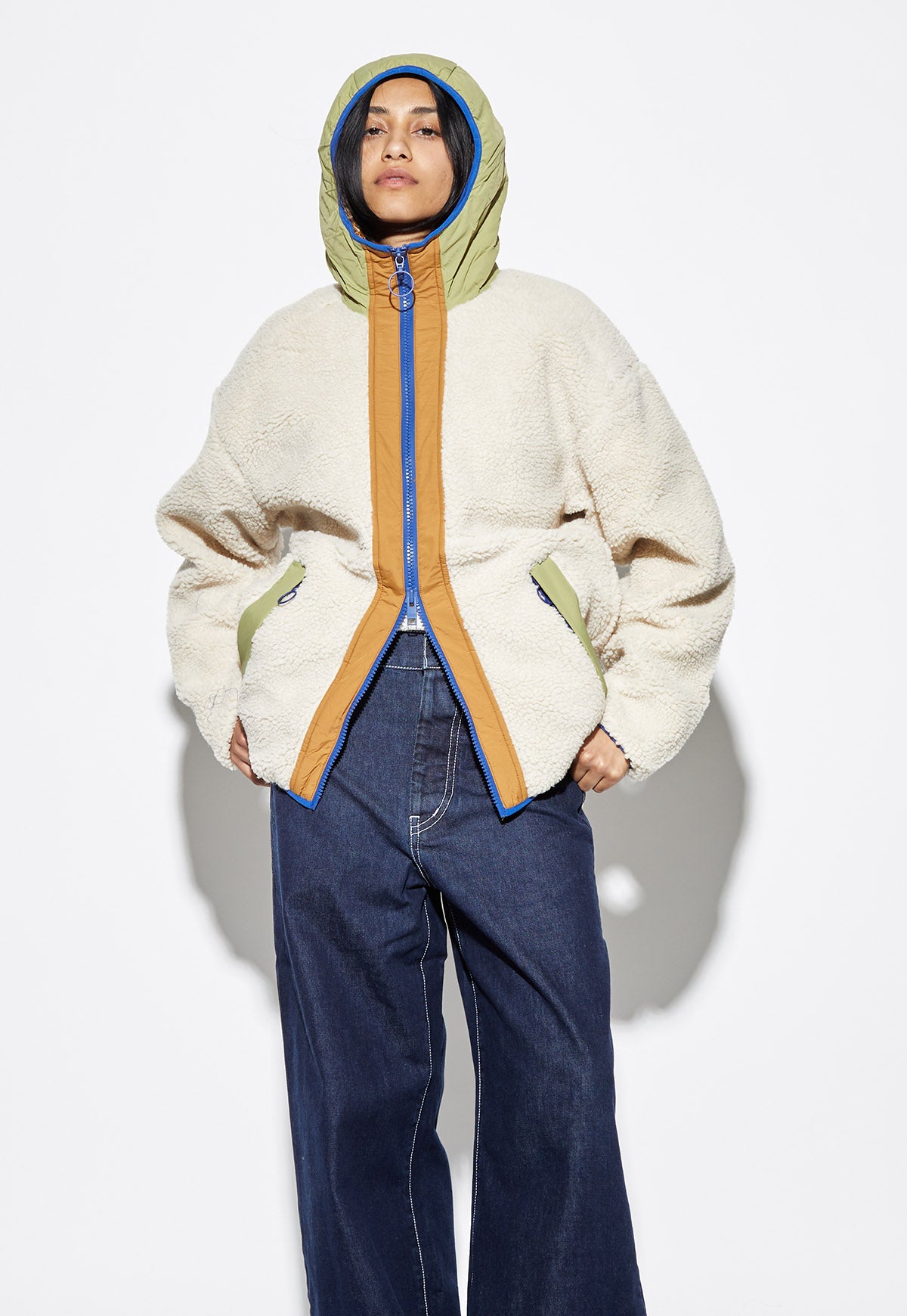 Embassy of Bricks & Logs Unisex Mosino Sherpa Jacket | Garmentory