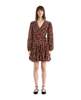 Rhode Resort Caro Dress - Red Floral/Black - Thumbnail 1