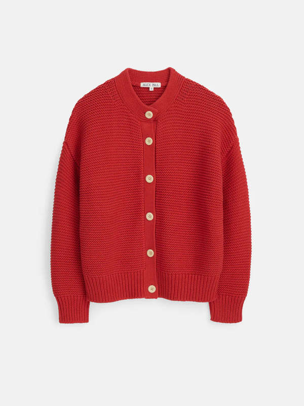 Alex Mill Nico Chunky Cardigan - Marmalade