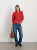 Alex Mill Nico Chunky Cardigan - Marmalade - Thumbnail 3
