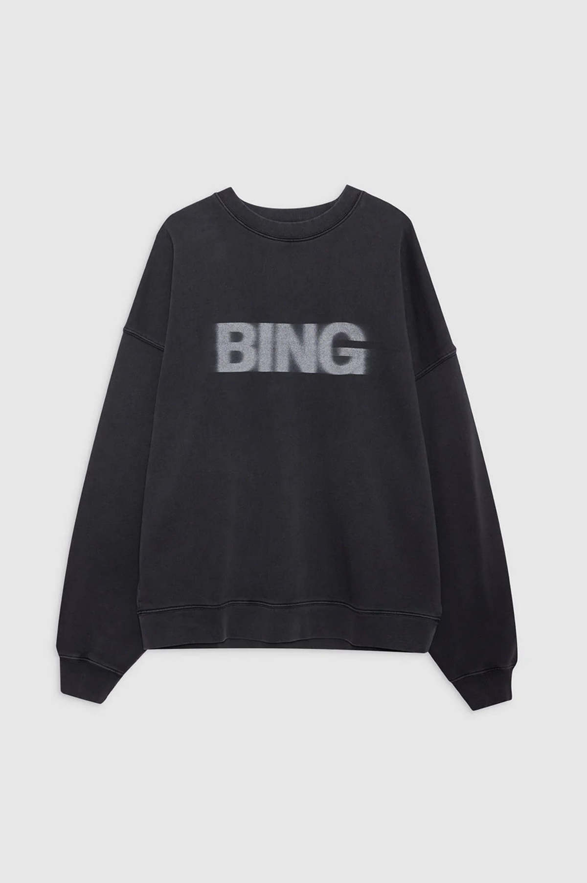 Anine Bing Miles Sweatshirt Blur | Garmentory