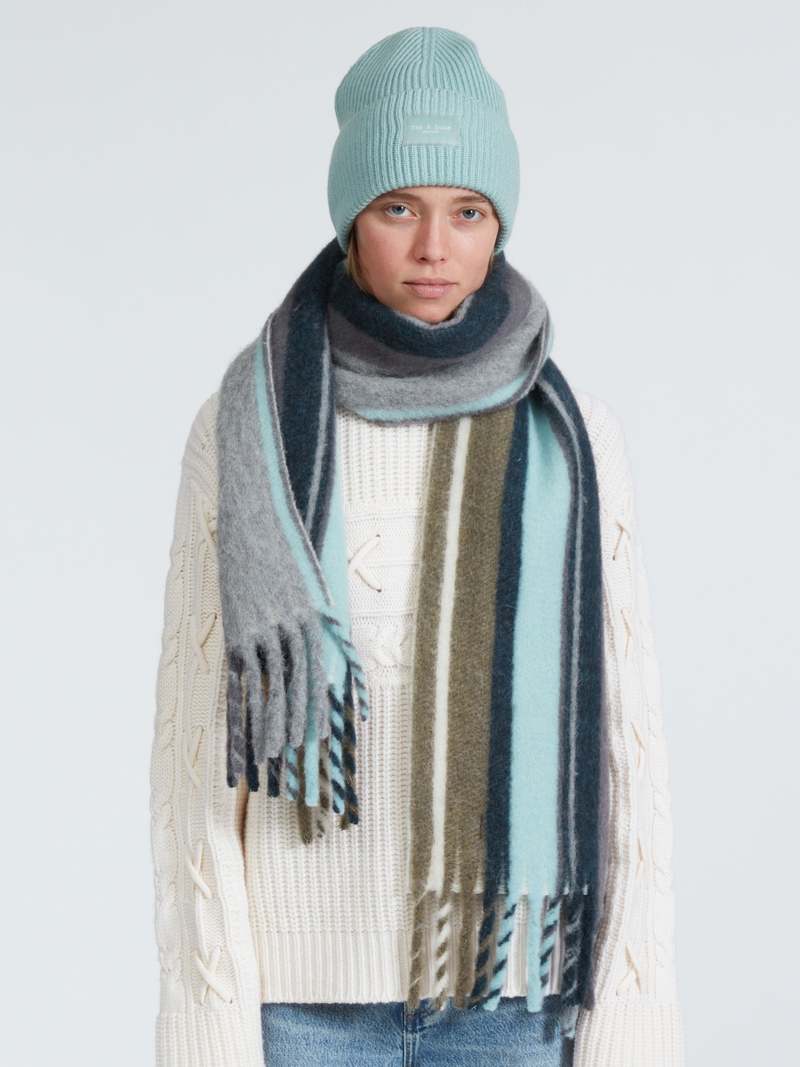 Rag & Bone Blake Beanie - Mint | Garmentory