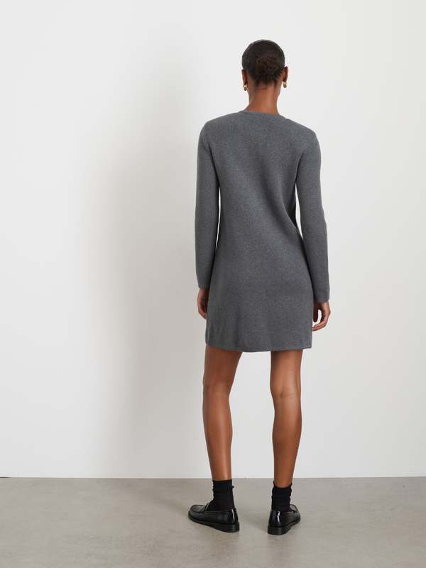 slim fit dress slacks Alex Mini Dress Dark Grey main image 1