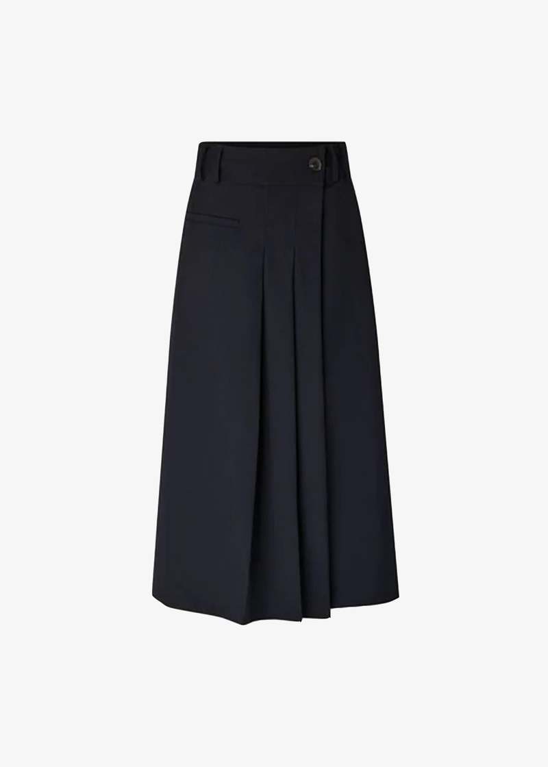 スカート soeur FW25 Skirts (JUP0131 VARNAGRI2125W) Johanna skirt BK | AKIRANAKA ONLINESTORE
