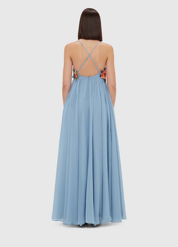 chinese dress ladies Leo Lin Zaria Midnight Floral Bustier Mini Dress