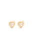 Atelier Liya Heart Morganite Studs - Morganite - Thumbnail 1