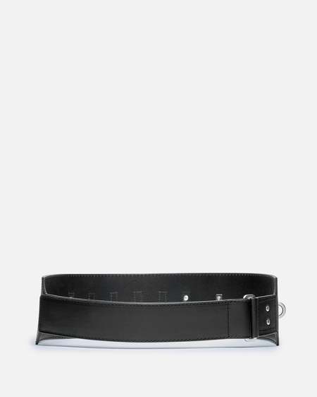 Rick Owens Thunderbolt Chain Belt - Black | Garmentory
