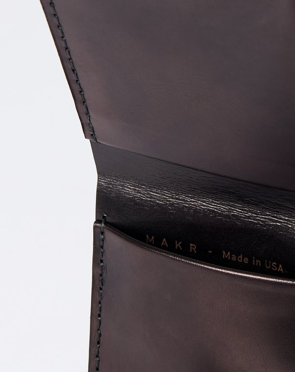 Makr Landscape Billfold Wallet In Black Garmentory Makr Landscape Billfold Wallet In Black Sold Out