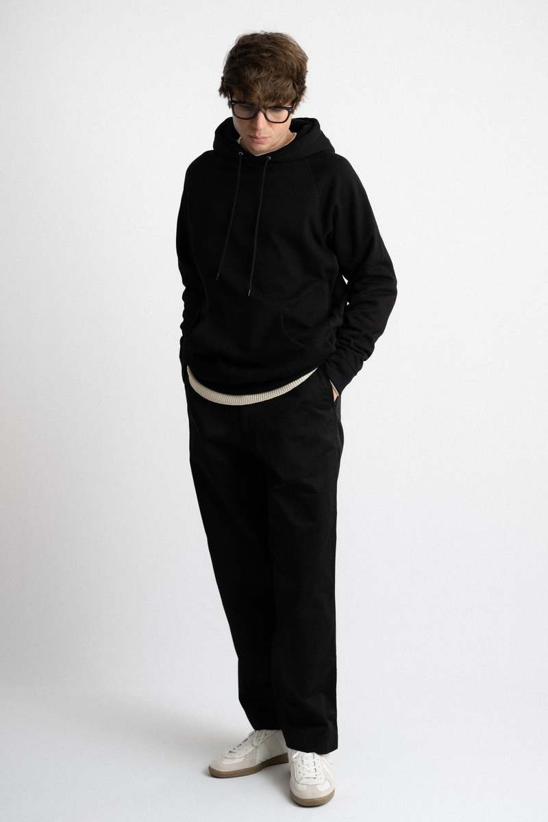 Nanamica Hooded Pullover Sweat - Black | Garmentory
