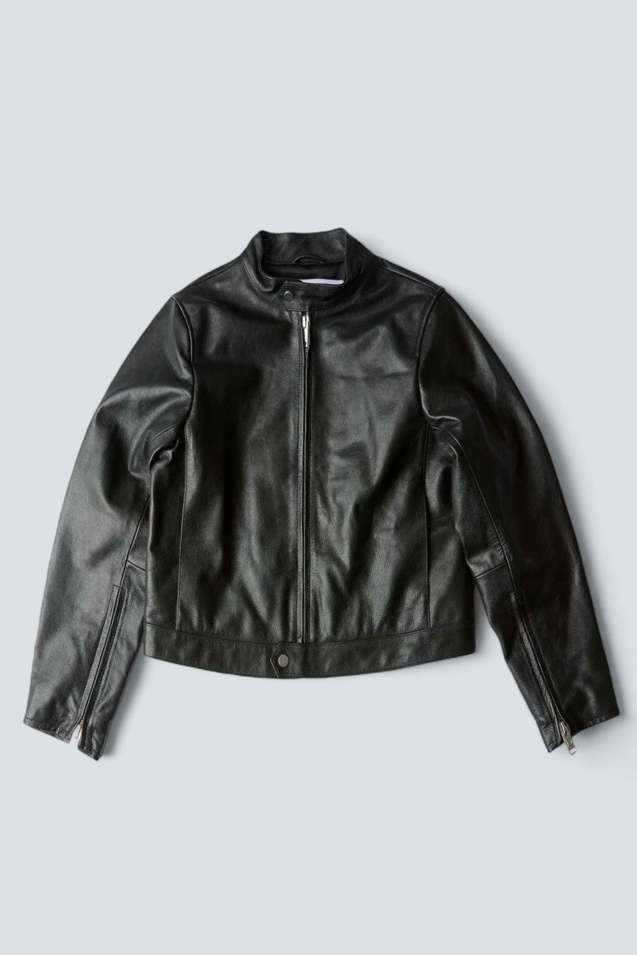 DEADWOOD Velar Leather Jacket - Black | Garmentory