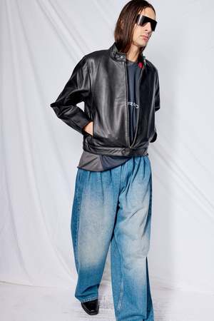 DEADWOOD Velar Leather Jacket - Black | Garmentory