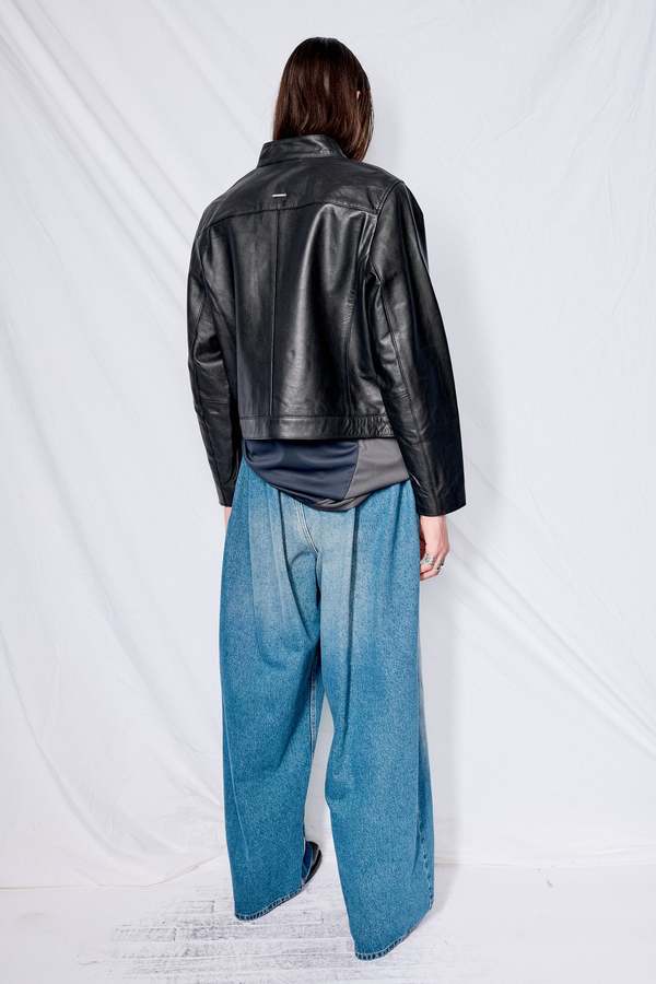 DEADWOOD Velar Leather Jacket - Black | Garmentory