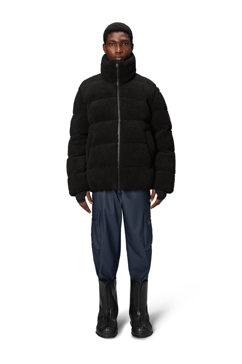 フェイスコネクション☆HAIRY PUFFER JACKET☆ジャケット Kent-Z Lustrous Down Jacket (Black) - MP0013060001KENTZ