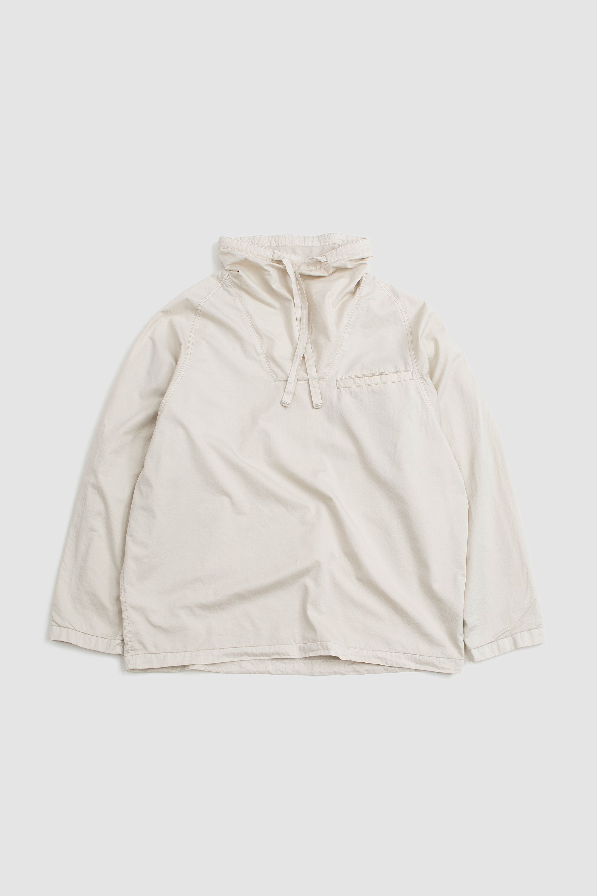 Lemaire Funnel Neck Vareuse Sweater - Creamy White | Garmentory