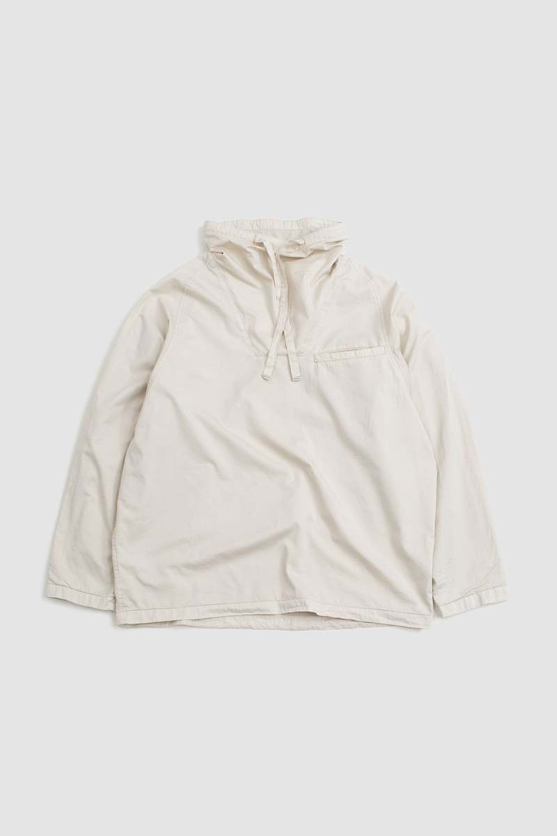 Lemaire Funnel Neck Vareuse Sweater - Creamy White | Garmentory