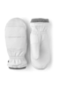 Hestra Torun leather mitts - White - Thumbnail 1
