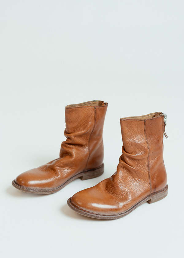 MOMA Tegola Minsk Leather Boot Tegola on Garmentory