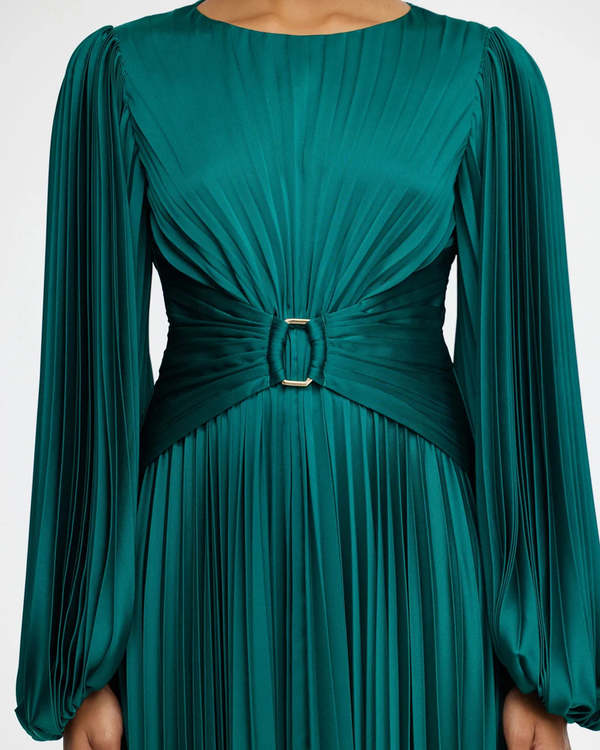 acler Norseman Midi Dress - Myrtle Green