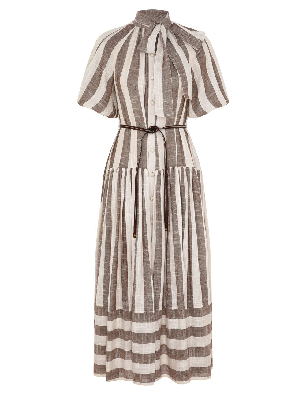 【Zimmermann】ACACIA BLOUSON SHIRT DRESS ブルゾン ミディ Acacia-Blouson-Shirt-Dress-in-