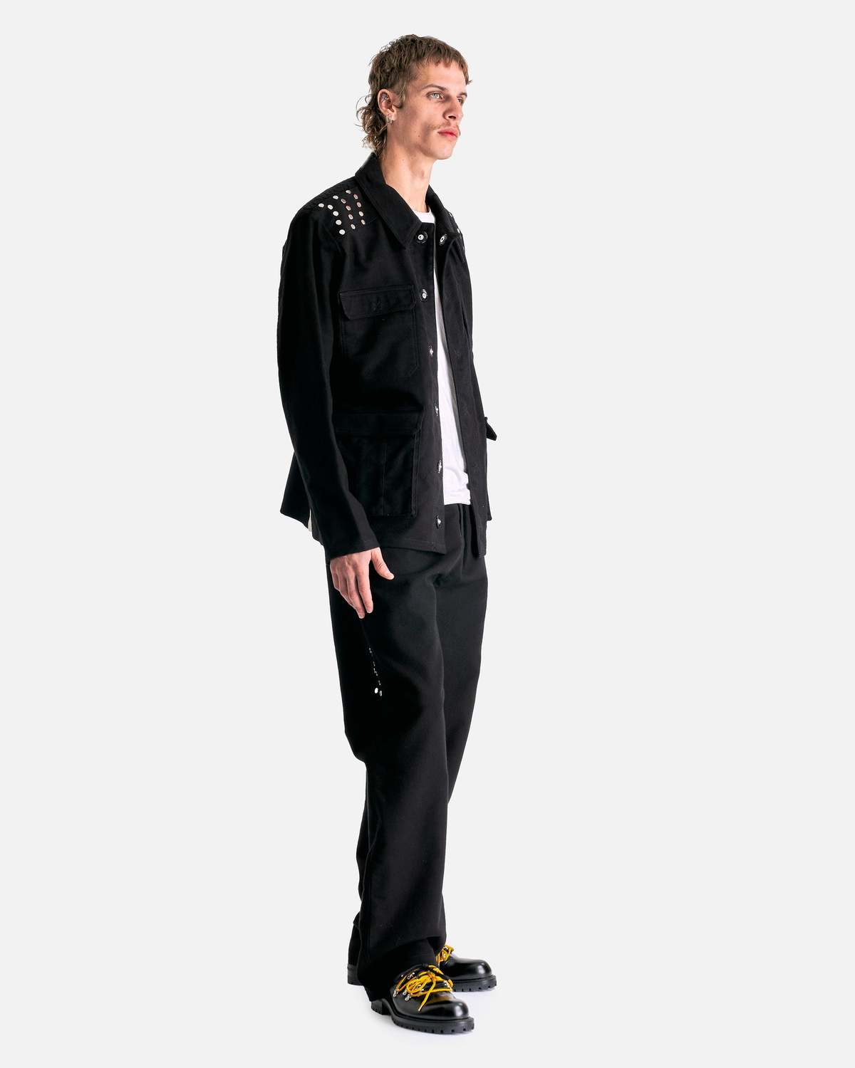 新品 NAMACHEKO KEAN TROUSER スタッズ トラウザー パンツ 新品 NAMACHEKO KEAN TROUSER スタッズ トラウザー パンツ パンツ