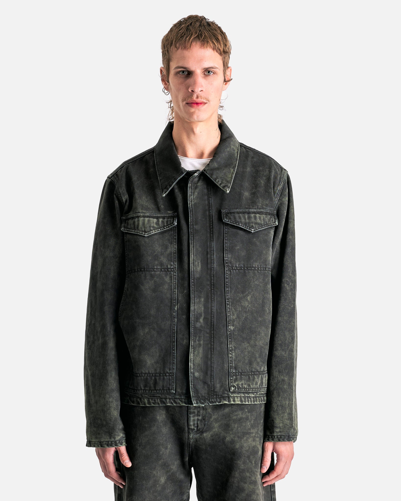 Namacheko ジャケット M Namacheko Nor Denim Jacket - Sky Magic Black Menthol | Garmentory