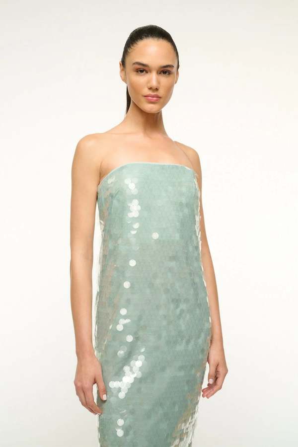 staud casey dress green Casey Dress by Staud
