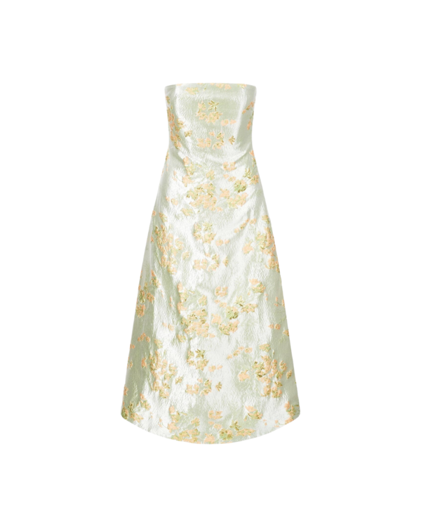 Staud Kennedy Dress - Metallic Bloom on Garmentory