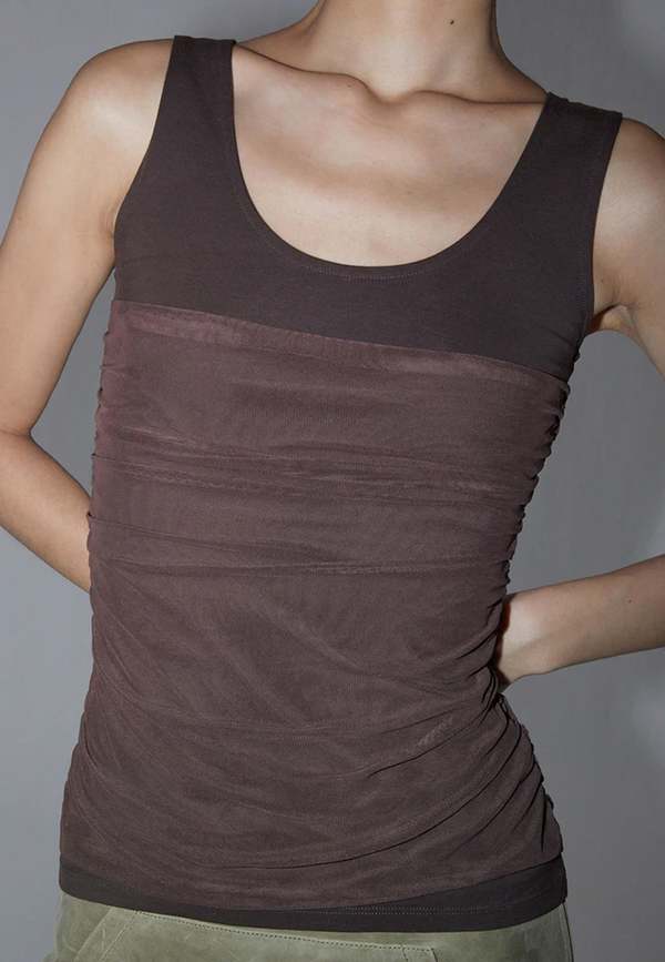 Paloma Wool Vichyl Top - Brown | Garmentory