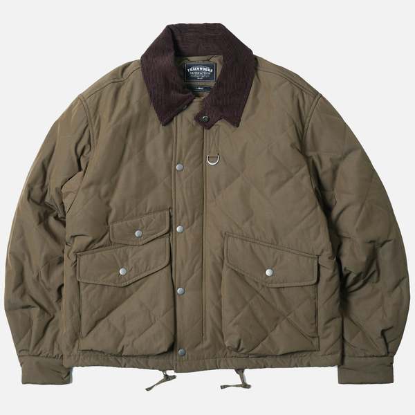 FrizmWorks Quilted Heritage Hunting Jacket - Olive | Garmentory
