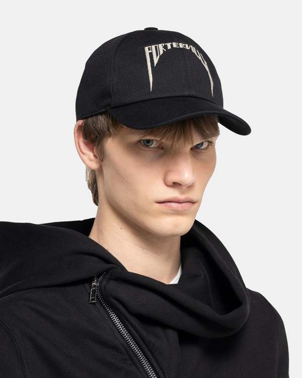 Rick Owens Porterville Baseball Cap - Black | Garmentory