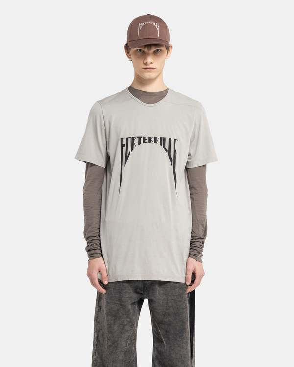 【おすすめ！】 Rick Owens Porterville Level 長袖Tシャツ Gray Porterville Level Long Sleeve T-Shirt by Rick Owens on Sale