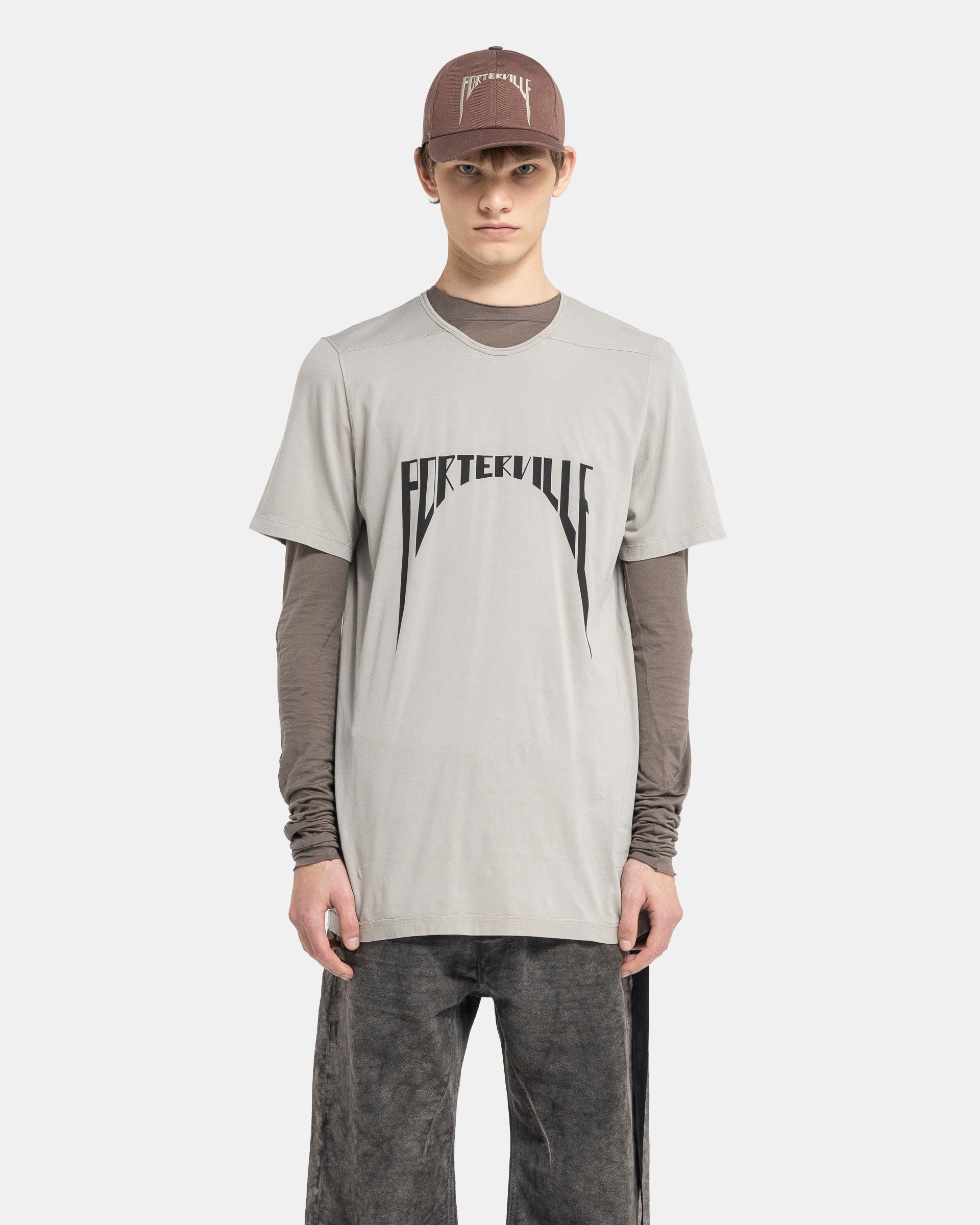 【関税込み】Rick Owens ブラック Porterville Basic Tシャツ 24778160_55042601_322.jpg