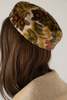 Vintage Floral Tapestry Pill Box Hat - Multicolor - Thumbnail 1