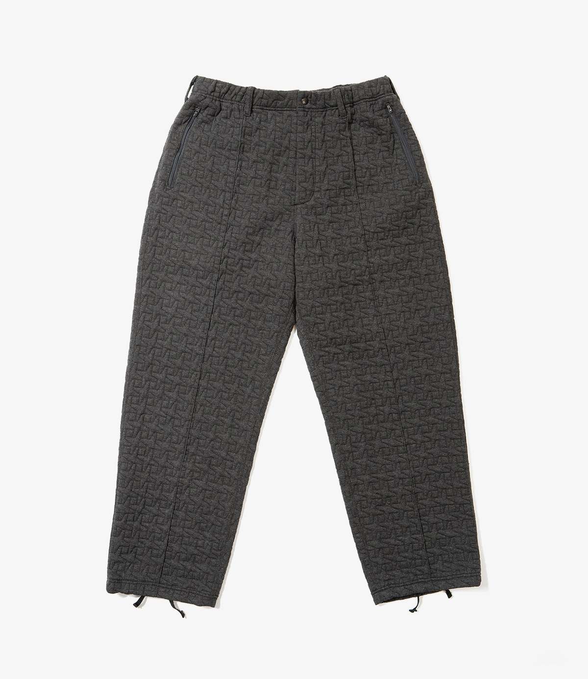 Engineered Garments PC Quilted Jersey Knit Leisure Pant - Charcoal