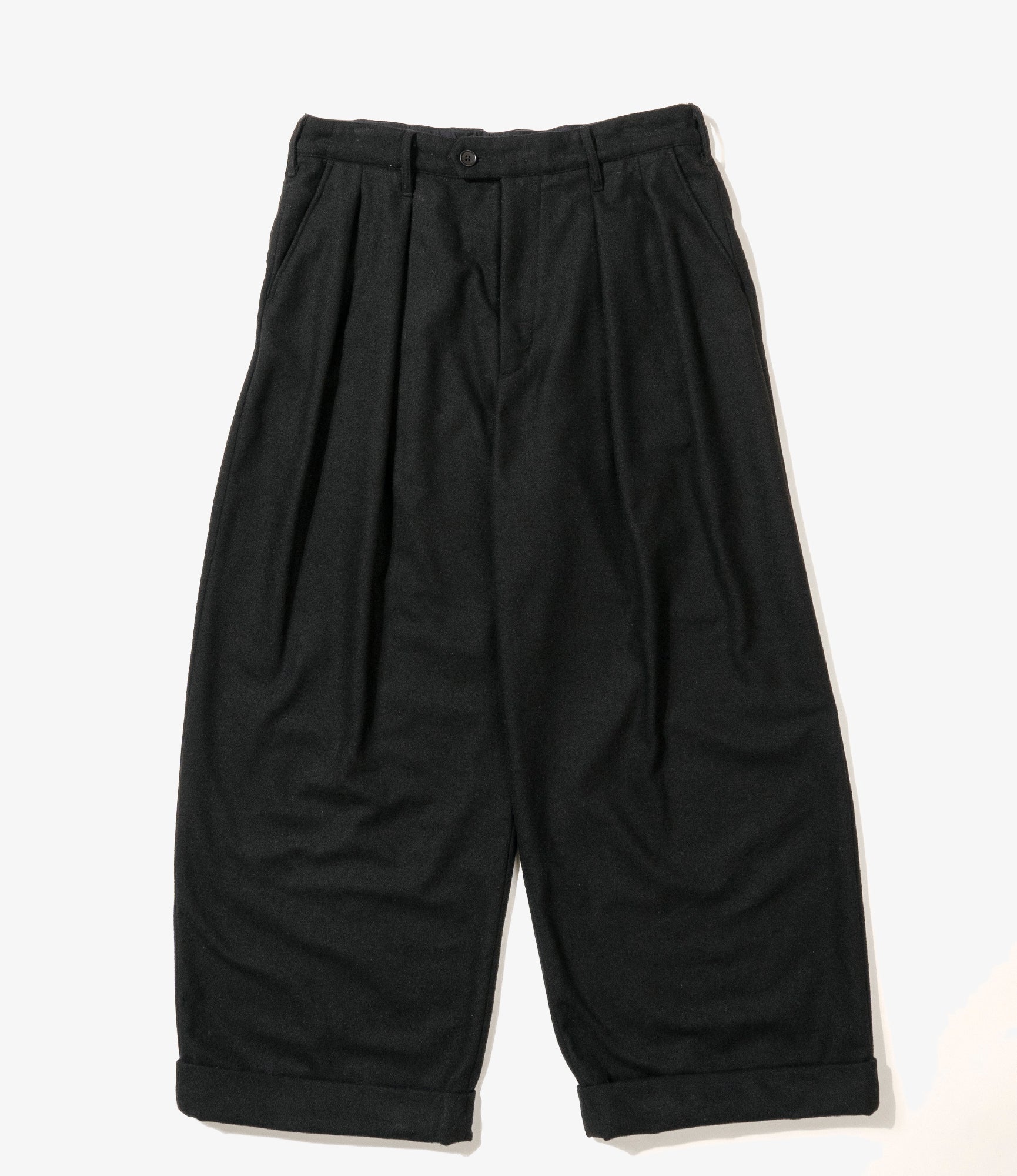 Engineered Garments Solid Poly Wool Flannel Oxford Pant Engineered Garments Solid Poly Wool Flannel Oxford Pant