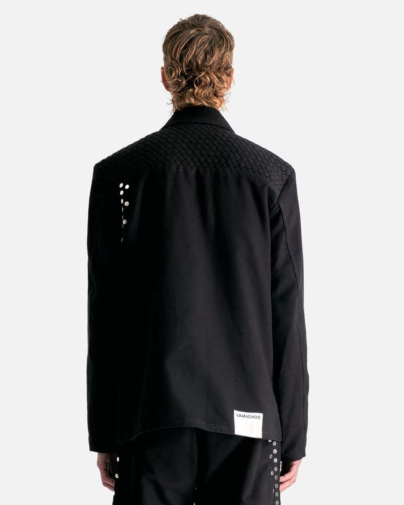 Namacheko Braided Yoke Jacket - Black | Garmentory