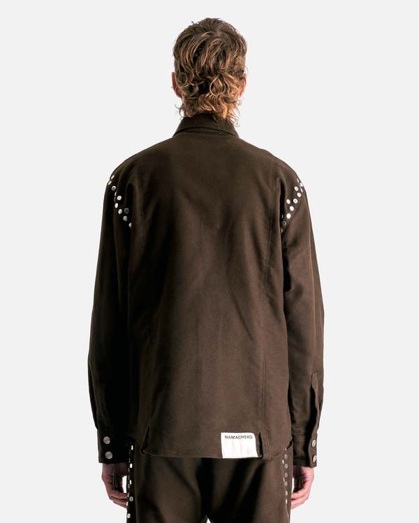 Namacheko Moleskin Overshirt - Brown | Garmentory