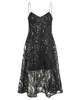 Stine Goya V-Neck Midi Dress - Abstract Embellishment - Thumbnail 1