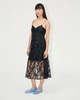 Stine Goya V-Neck Midi Dress - Abstract Embellishment - Thumbnail 3