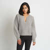 Santicler Kaya Ribbed Pure Cashmere Sweater - Granite - Thumbnail 2